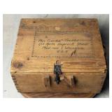 Antique Wooden Shipping Crate