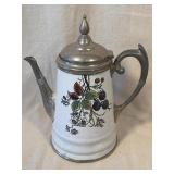 White Metal Pitcher