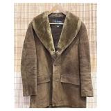 Menï¿½s Size 38 Suede Sears Leather Shop Jacket