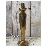 Copper Art Deco Table Lamp