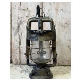 Antique Dietz Fire Department Lantern Electrified