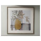 Framed Floral Vase Art Print