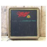 Miller Beer Bouncing Motion Ad Sign