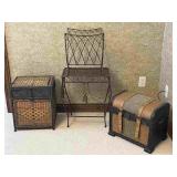 Side Table, Chests, Magazine Rack