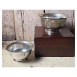Repro Paul Revere Sterling Silver 925 Bowls 500g