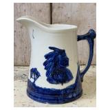 Monmouth Western Stoneware Sleepy Eye Pitcher