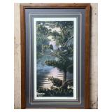 Northwoods Legends by Rick Kelley Framed Art Print