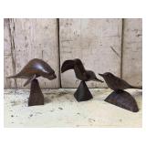 Carved Wooden Bird, Toucan, Manatee
