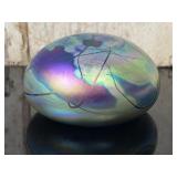 Anton Intaglio Art Glass Paperweight
