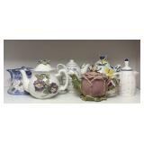 Floral Themed Teapots