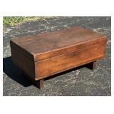 Vintage Primitive Storage Trunk