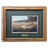 Muskie Bay by Terry Doughty Framed Art Print