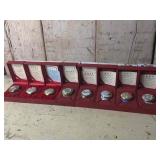 Eight (8) 2003-2010 Halcyon Days Enamels