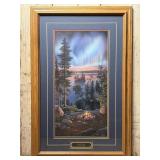 Night Fire by Kim Norlien Framed Art Print