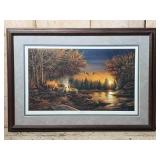Evening Solitude by Terry Redlin Framed Art Print