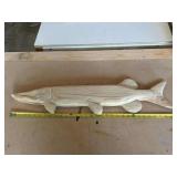 Hand Carved Wooden Fish