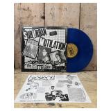 Suburban Mutilation Blue Vinyl LP Record