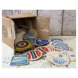 Collection of Vintage Beer Cardboard Coasters