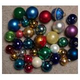 Assorted Vtg Glass Christmas Ornaments