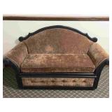 Loveseat with Built In Storage Chest