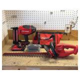 Craftsman 20v Nail Gun, Hedge Trimmer
