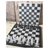 Stone Chess Boards, Chess Pieces