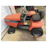 Simplicity Riding Mower with Attachment