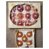 Assorted Vtg Glass Christmas Ornaments