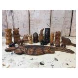 Hand Carved Wooden Folk Art