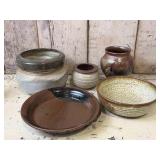 Assorted Stoneware Planters