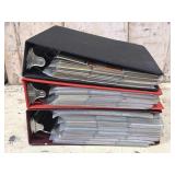 Three Binders of Vintage Baseball Cards