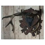 Whitetail Deer Antler Plaque Mount