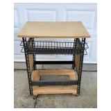 Homemade Rolling Work Cart/ Table