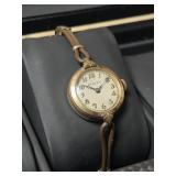 Ladies Geneva Mechanical 10k Rolled Gold Watch