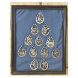 12 Days of Christmas Framed Ornament Collection