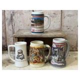 Milwaukee Beer Brand Steins Half Liter