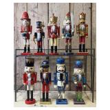 9 Selected Wooden Nutcrackers