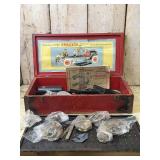 Vintage Erector Set Construction Toy with Box