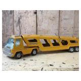 Vintage Nylint Steel Toy Car Carrier Truck