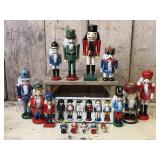 Collection of Wooden Nutcrackers