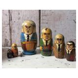 Soviet Leader Matryoshka Dolls