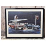 Jack Schmitt Night Shift Framed Art Print