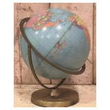 Vintage 12in Replogle Reference Globe