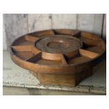 27.5in Industrial Wooden Hardware Organizer