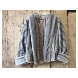 Ladies Faux Fur Open Front Jacket