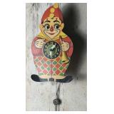 Erich Kaefer W. Germany Clown Clock