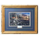 Jim Hansel Twilight Fire Framed Art Print