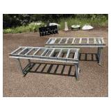 Adjustable Table Saw Rollers