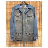 Ferneyï¿½s Ladies Size 10 Wool and Leather Jacket