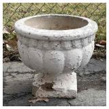 Round Concrete Planter